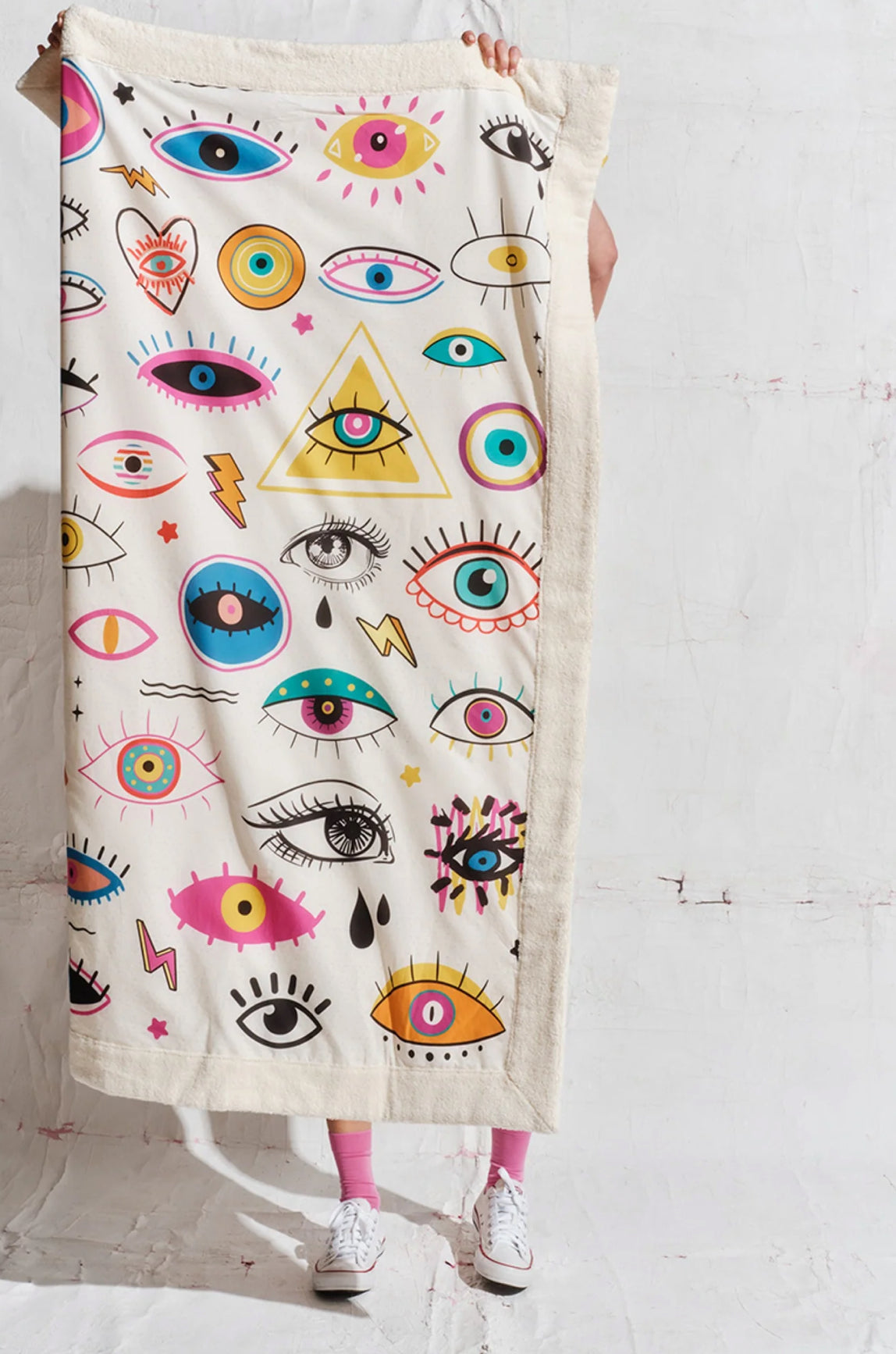 Signature Beach Towel Evil Eyes