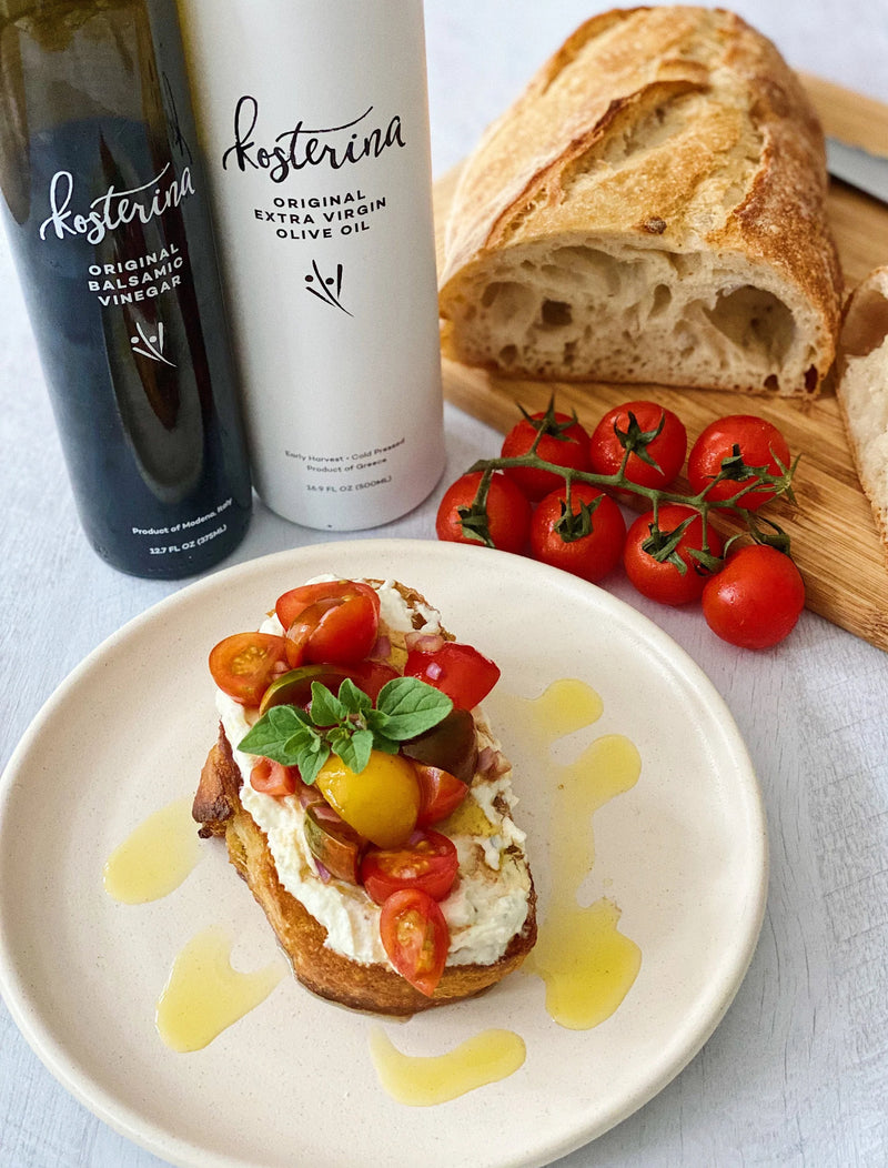 KOSTERINA Organic Extra Virgin Olive Oil & Balsamic Vinegar