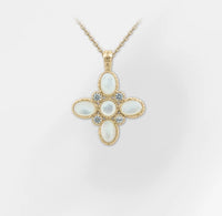 Lydia Cross Necklace - Small