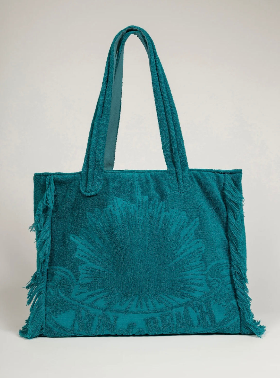 Fringed Terry Large Beach Tote Bag