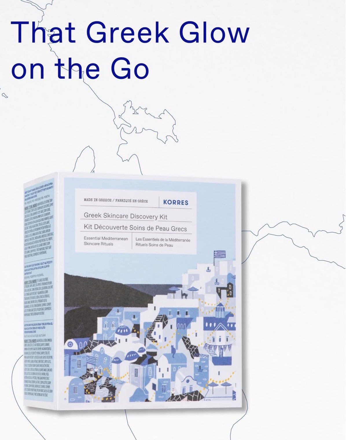 Korres Greek Skincare Discovery Set - TSA Approved Size Set