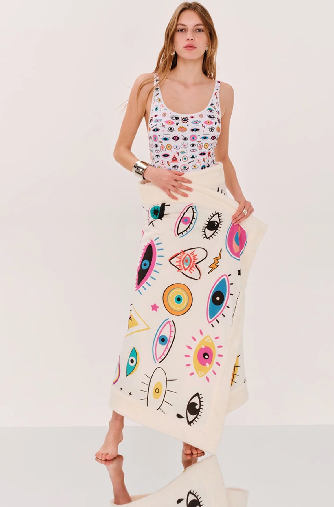 Signature Beach Towel Evil Eyes