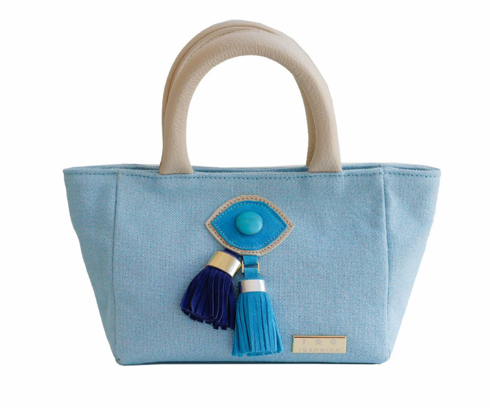 Miriam Mini Light Blue Tote