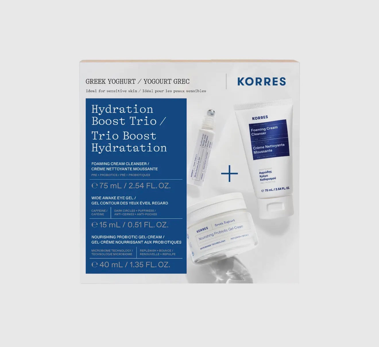 Korres Greek Yogurt Hydration Boost Trio