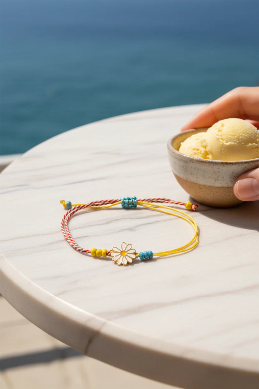 Daisy Bloom March Bracelet