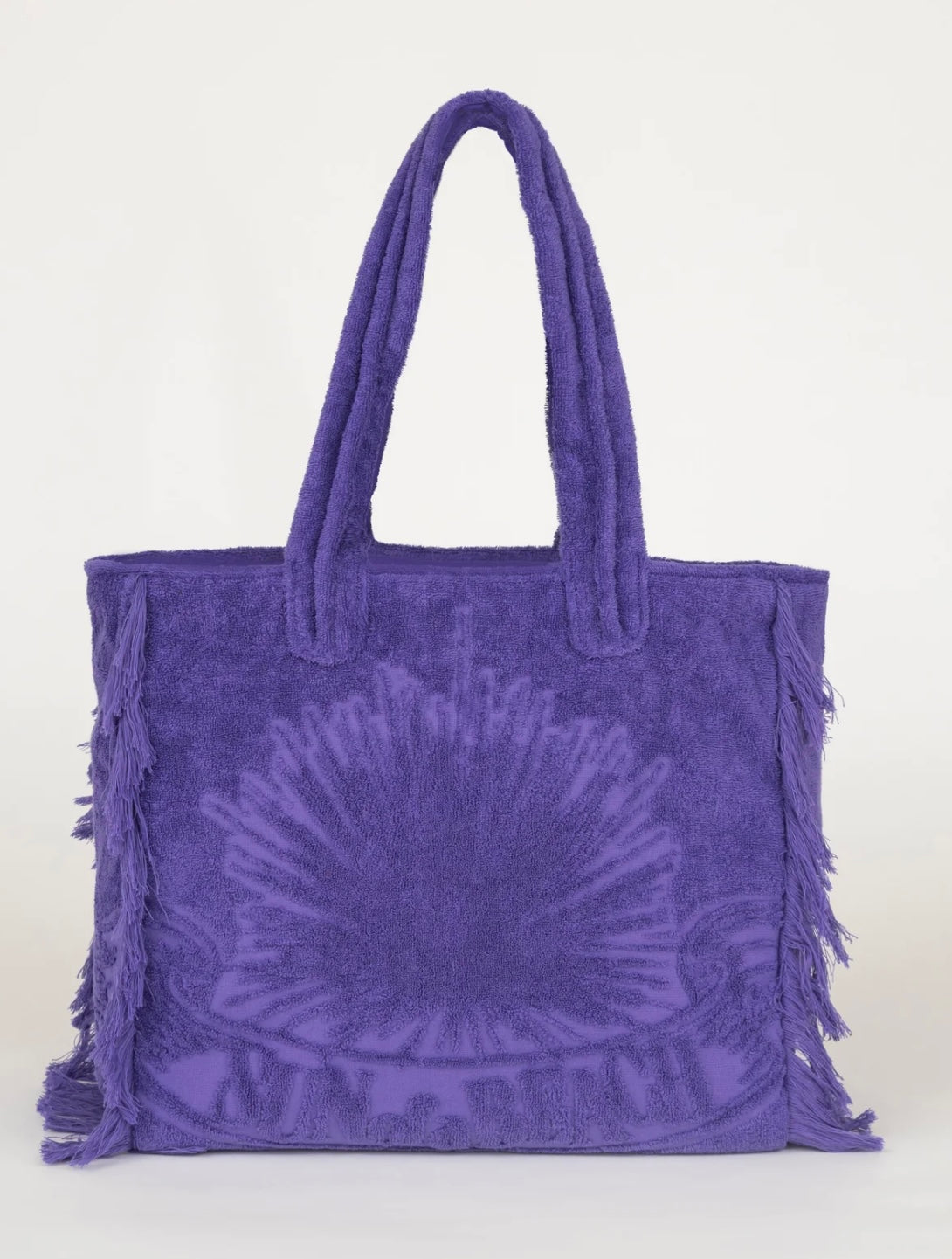 Fringed Terry Large Beach Tote Bag
