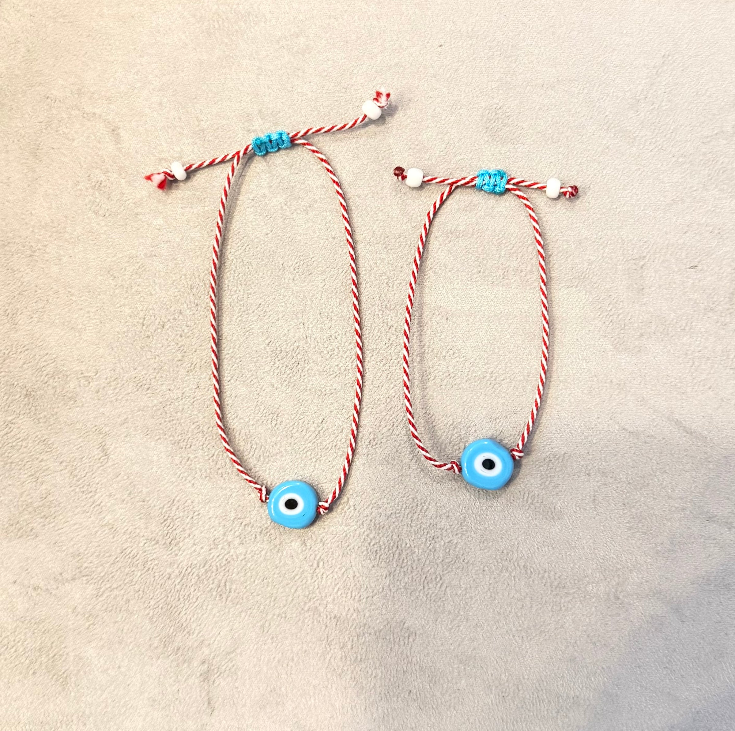 Unisex Marti Glass Evil Eye Bracelet