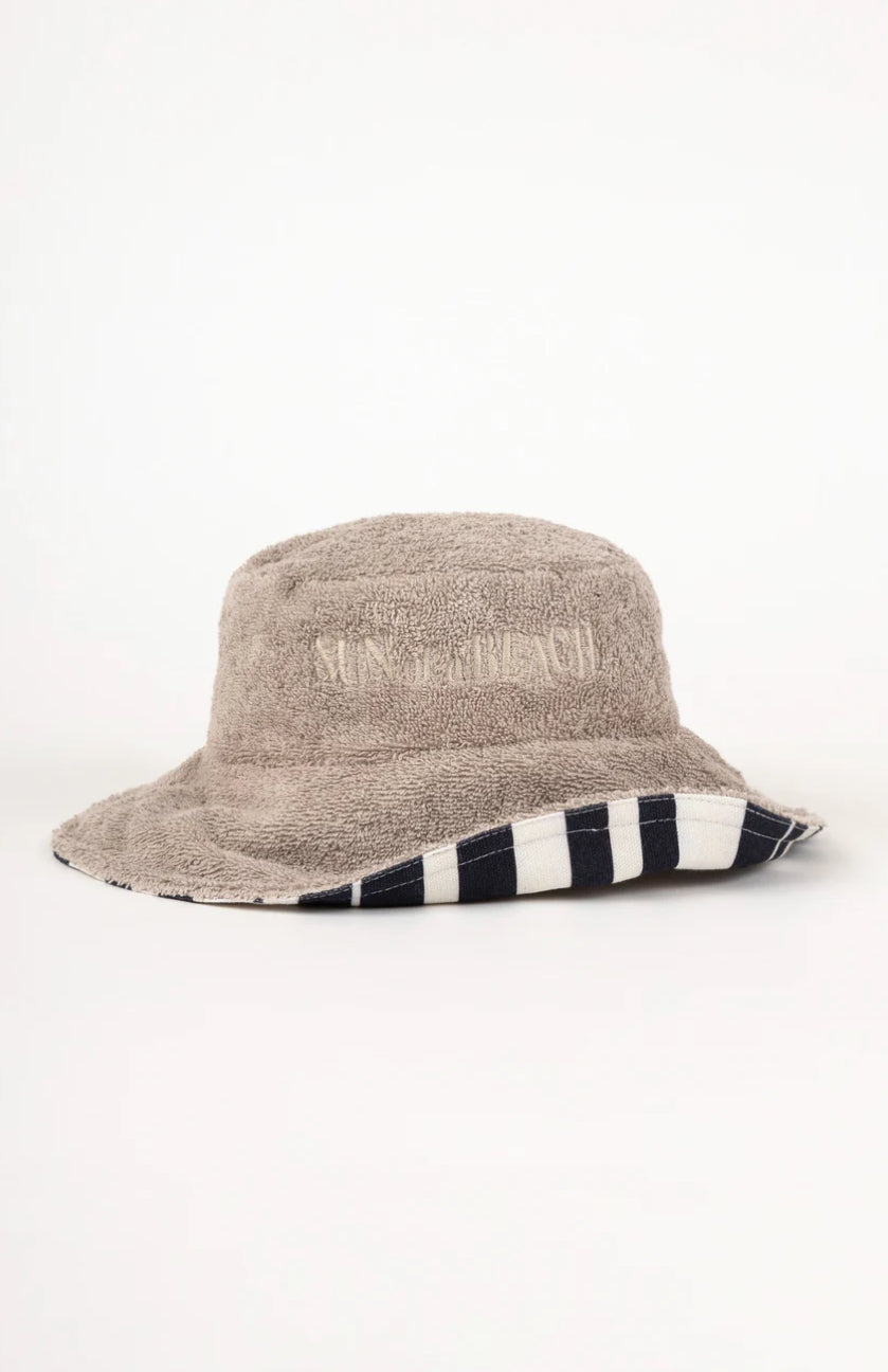 Terry Bucket Hat “Double-Sided