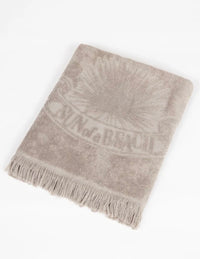 Monochrome Beach Towel