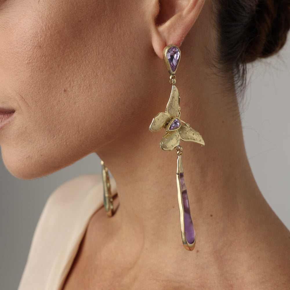 Luz Butterfly Earrings