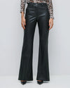 Black Faux Leather Pants