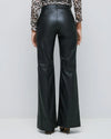 Black Faux Leather Pants