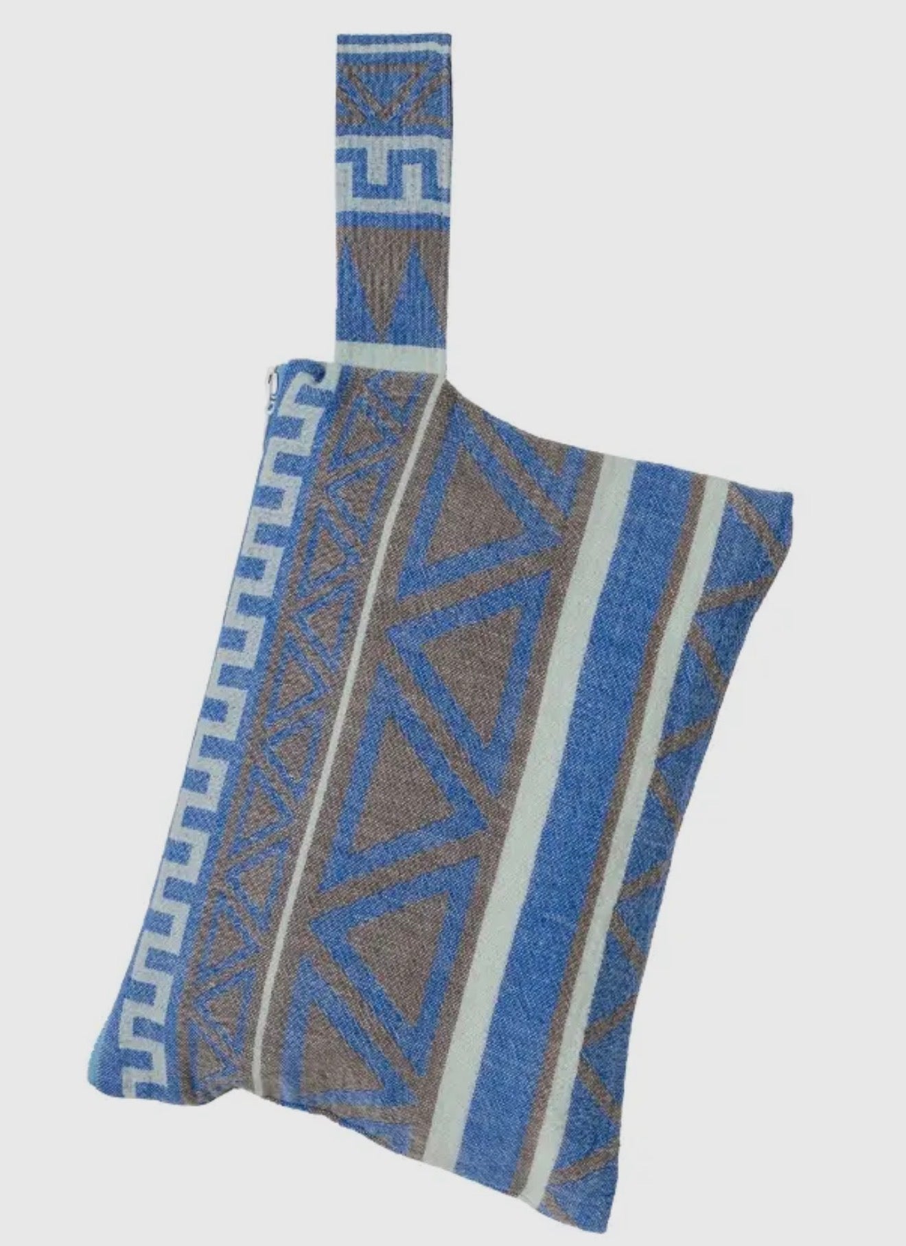 Keros Parl Blue& Mint Clutch