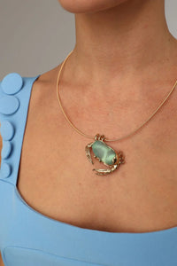 Crabby Necklace Handmade