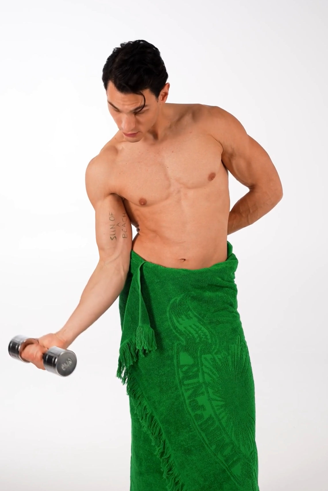 Monochrome Beach Towel