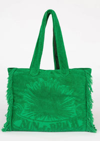 Fringed Terry Large Beach Tote Bag