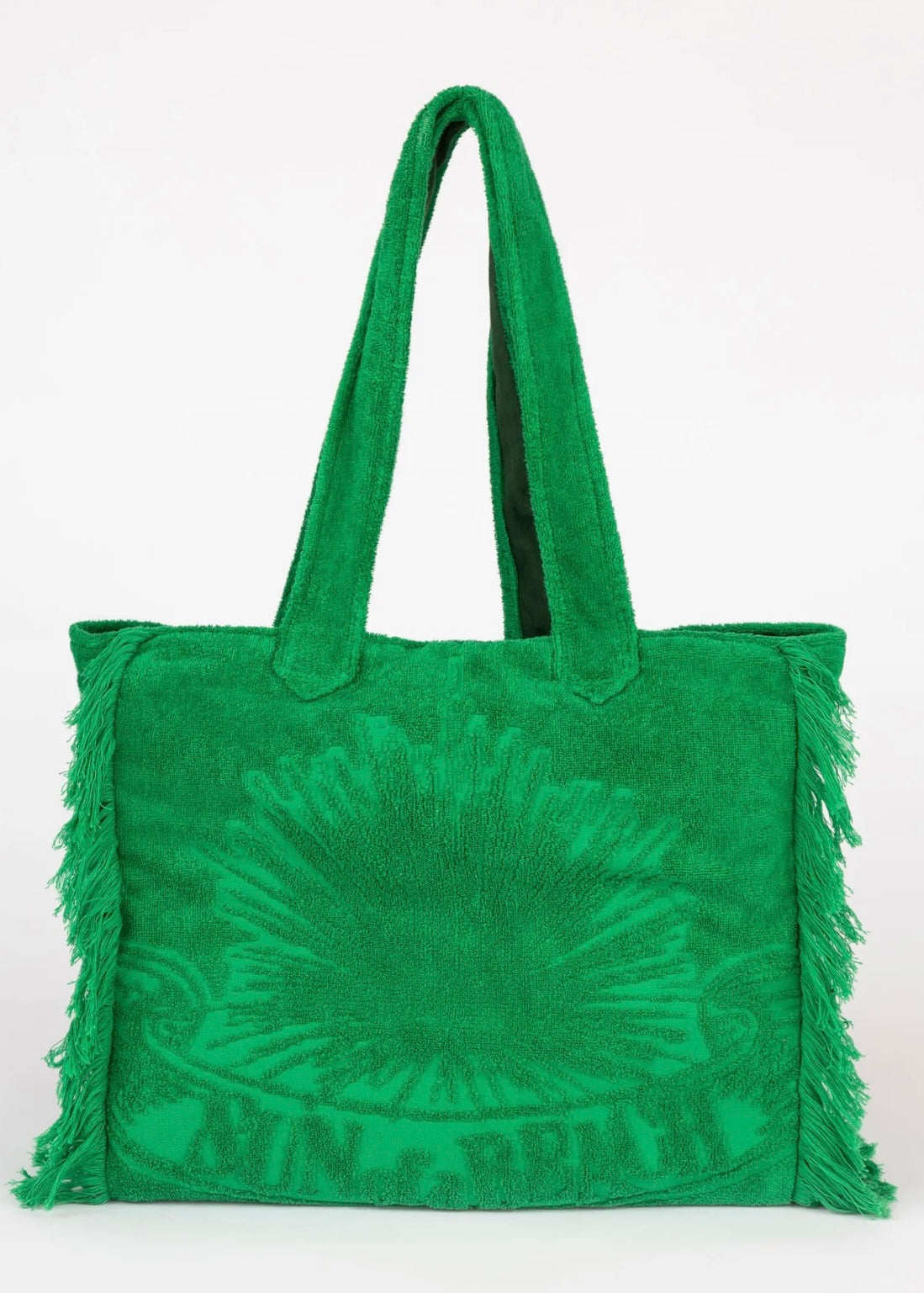 Fringed Terry Large Beach Tote Bag