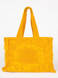 Fringed Terry Large Beach Tote Bag