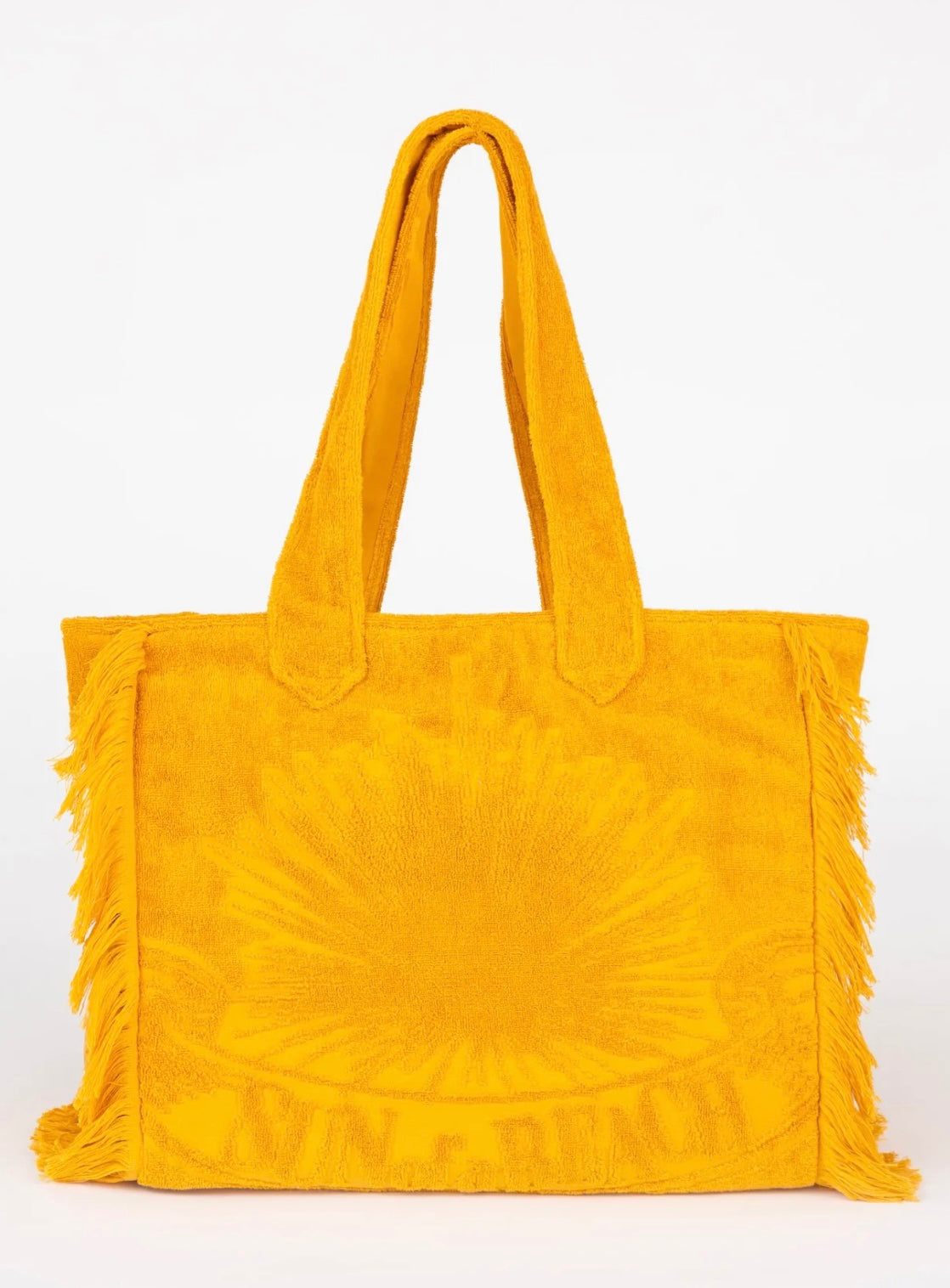 Fringed Terry Large Beach Tote Bag