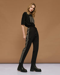 Embroidered Drawstring Joggers