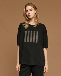 Embroidered Cotton T-Shirt