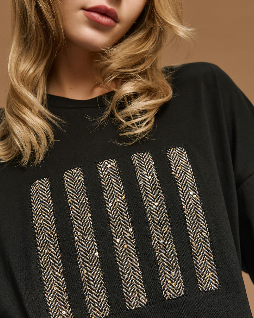 Embroidered Cotton T-Shirt