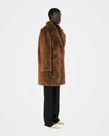 Bree Camel Faux Coat