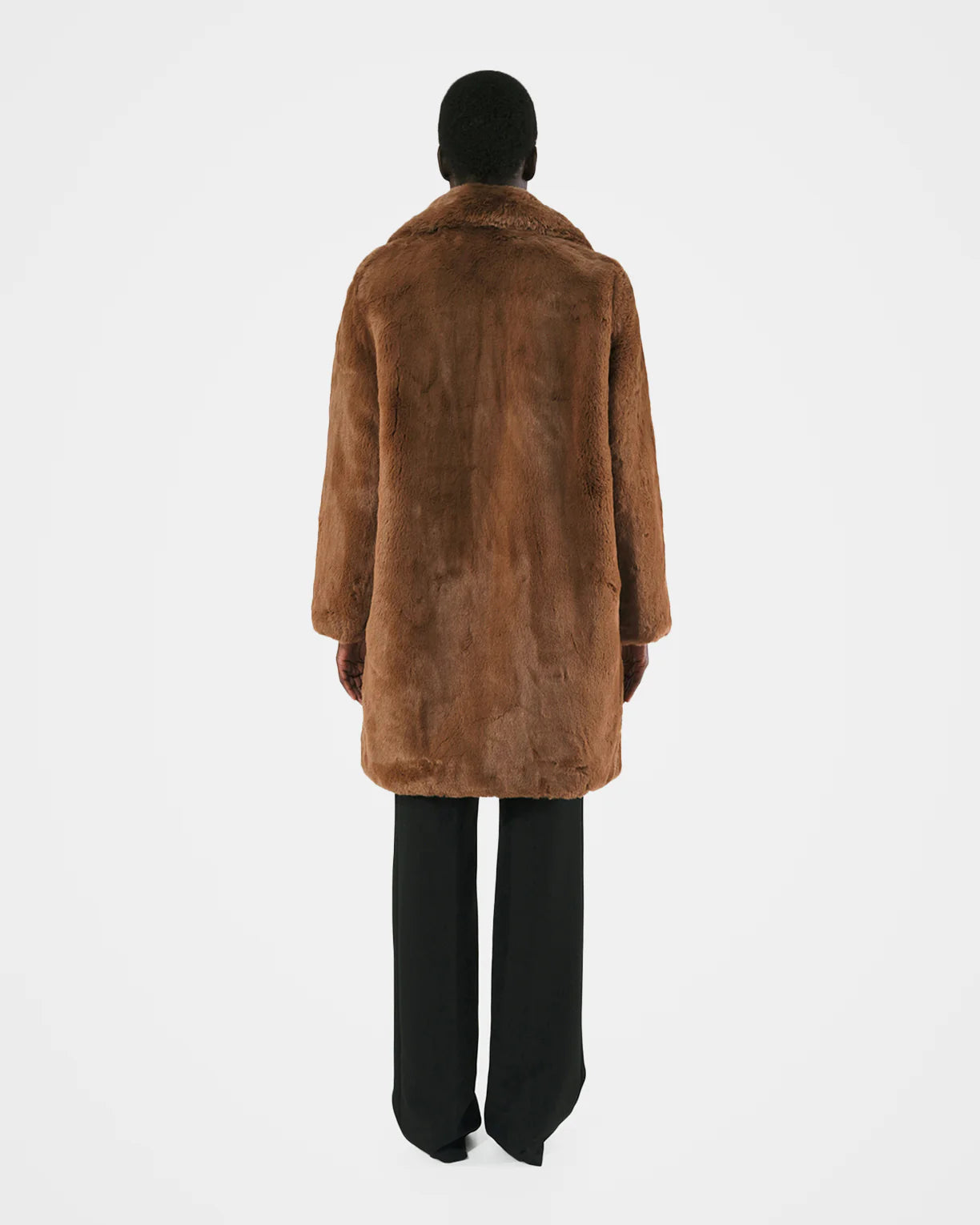 Bree Camel Faux Coat