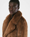 Bree Camel Faux Coat