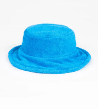 Terry Cloth Bucket Hat Solid Color