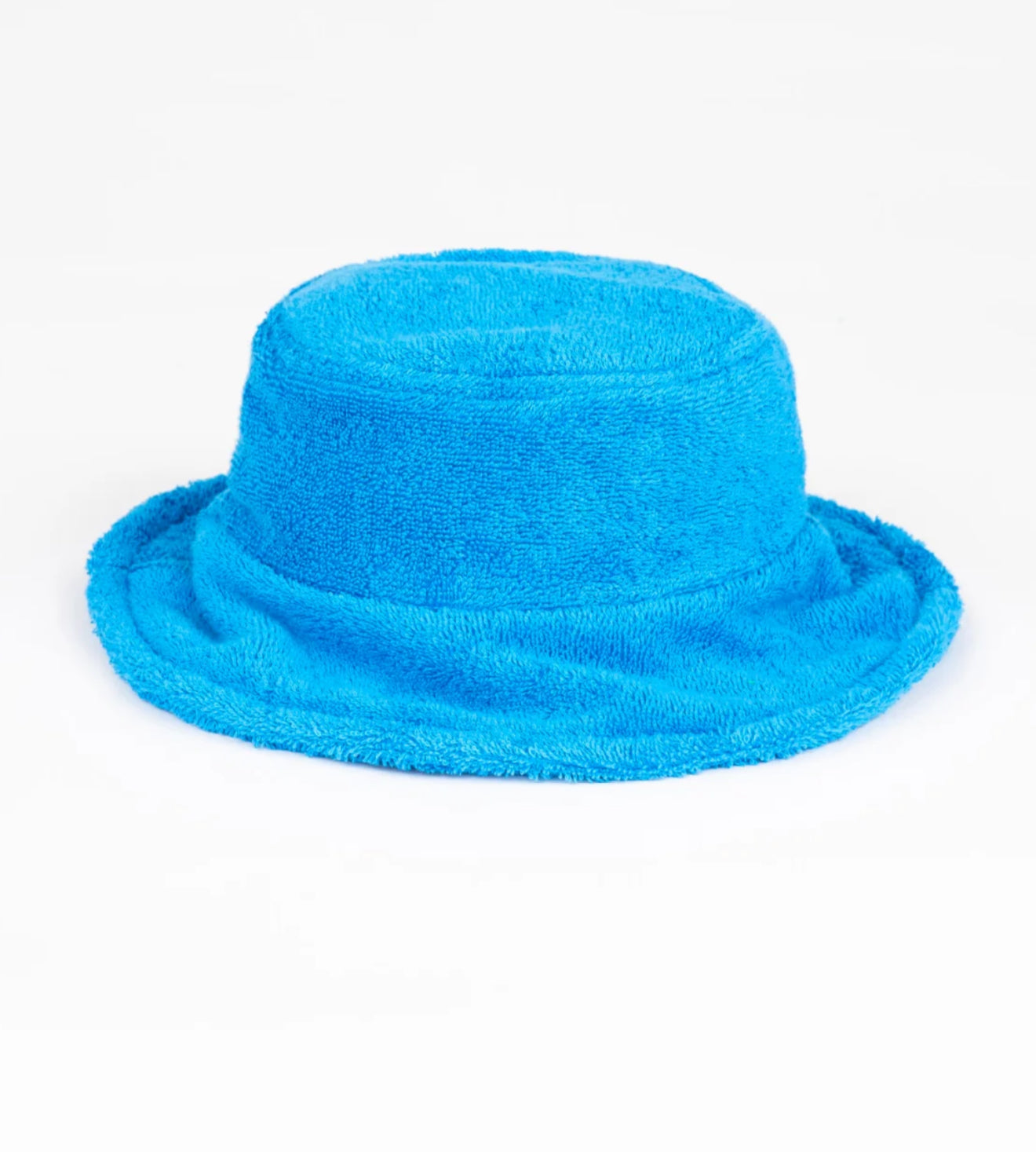 Terry Cloth Bucket Hat Solid Color