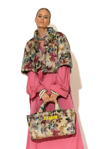 Featherroot Puffer Velvet Quilt Jacket