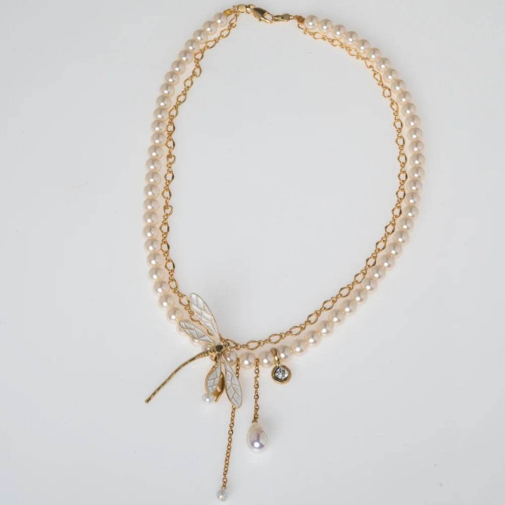 Fly Pearl Necklace