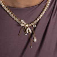 Fly Pearl Necklace