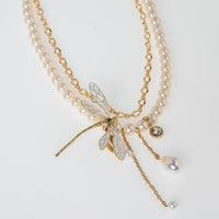 Fly Pearl Necklace