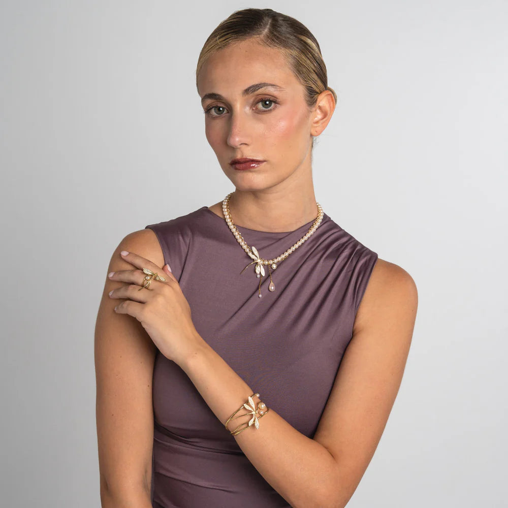 Fly Pearl Necklace