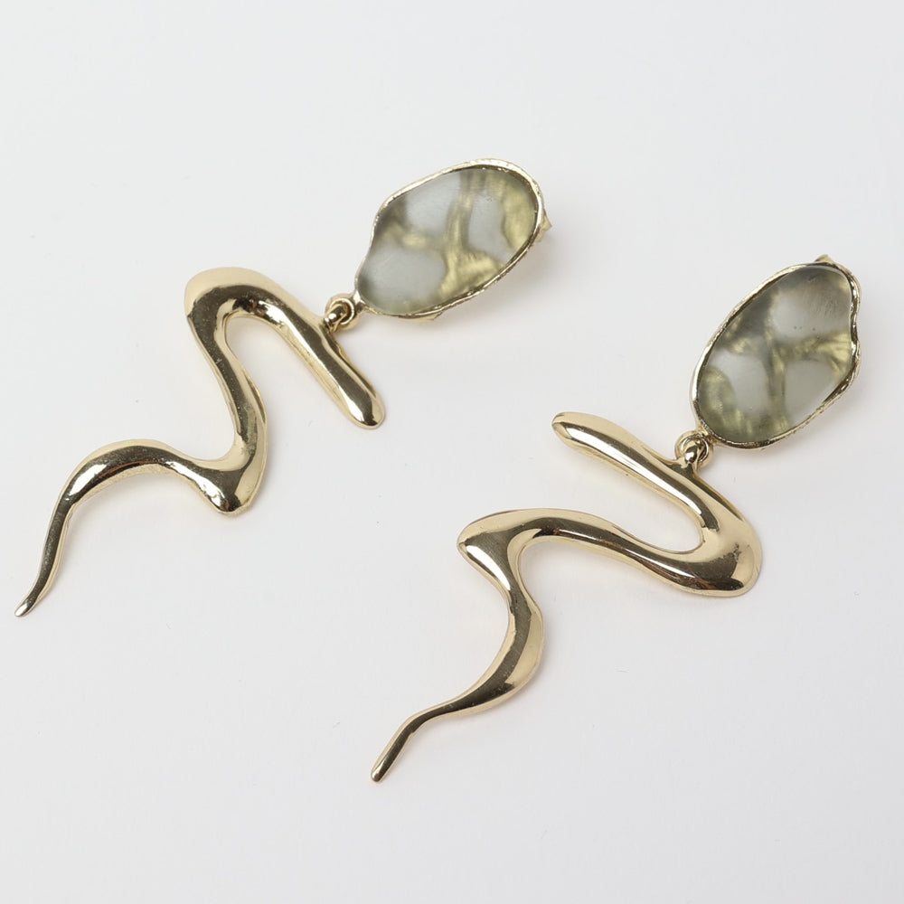 Cocoon Clip Earrings