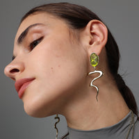 Cocoon Clip Earrings