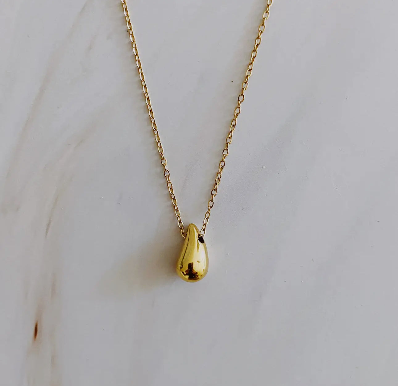 Mini Tear Drop Necklace