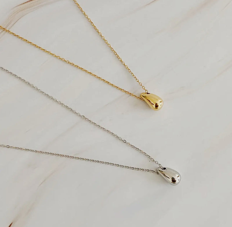 Mini Tear Drop Necklace