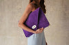 Symmetria Clutch - Purple