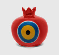 Pomegranate Evil Eye Ceramic Home Decor For Good Luck