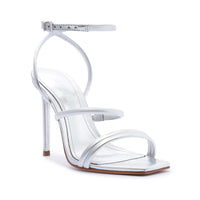 Nylla Casual Metallic Leather Sandal