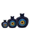 Pomegranate Evil Eye Ceramic Home Decor For Good Luck