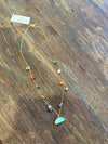 Multi Color Island Blue Necklace