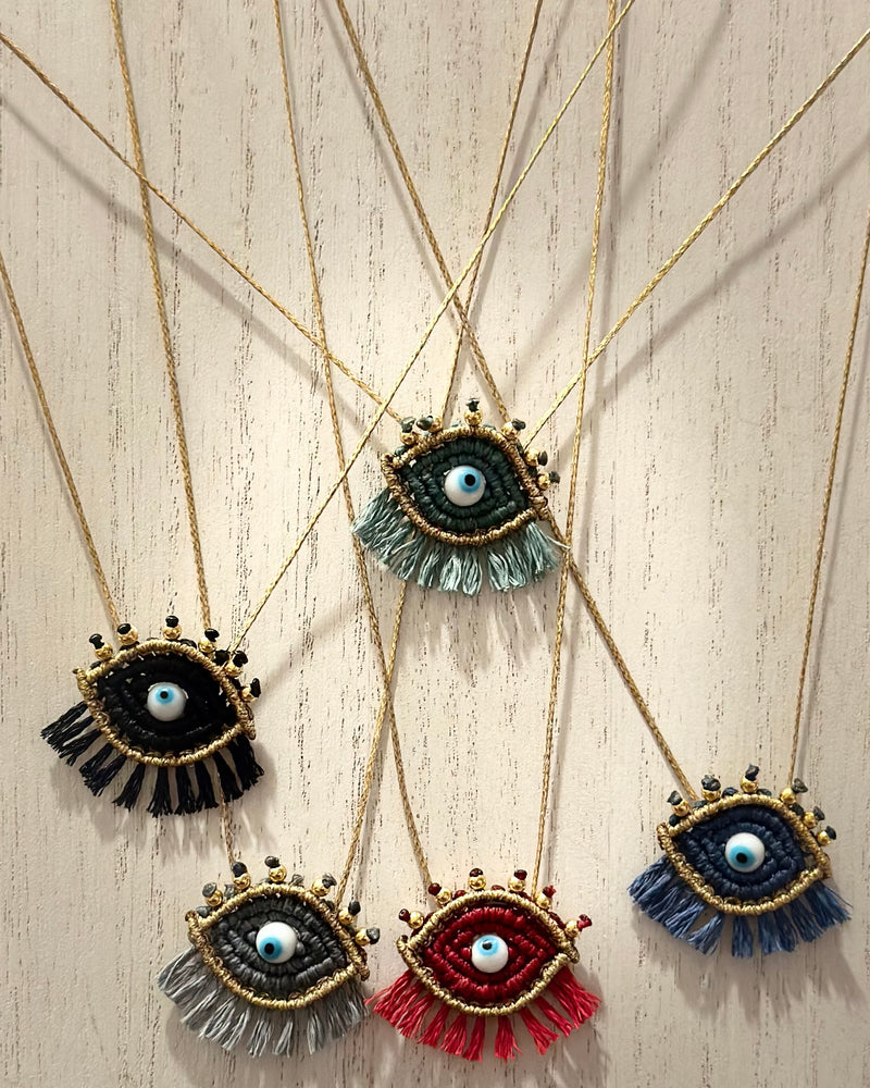 Boho Evil Eye Necklace