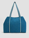 Evil Eye Tufted Embellished Tote