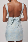 Camilla Floral Borcade Mini Dress