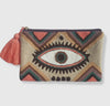 Talis Evil Eye Clutch Purse