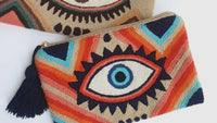 Divina Evil Eye Clutch Purse